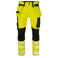 Pantalón de alta visibilidad elástico clase 2 hombre 6571. Color amarillo.