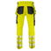 Pantalón de alta visibilidad elástico clase 2 hombre 6571. Color amarillo.