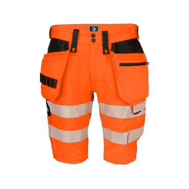 Pantalón corto de alta visibilidad elástico clase 2 hombre 6575