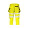 Pantalón pirata de alta visibilidad elástico clase 1/2 hombre 6577. Color amarillo.