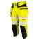 Pantalón pirata de alta visibilidad elástico clase 1/2 hombre 6577. Color amarillo.
