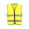 Chaleco de alta visibilidad ligero hombre 6709. Color amarillo.
