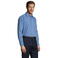 Camisa manga larga Easycare hombre Baltimore. Color azul medio.