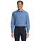 Camisa manga larga Easycare hombre Baltimore. Color azul medio.