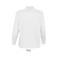 Camisa manga larga Easycare hombre Baltimore. Color blanco.
