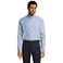 Camisa Oxford manga larga Easycare hombre Boston. Color azul cielo.