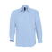 Camisa Oxford manga larga Easycare hombre Boston. Color azul cielo.
