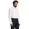 Camisa Oxford manga larga hombre Boston Fit. Color blanco.