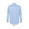 Camisa Oxford manga larga hombre Boston Fit. Color azul cielo.