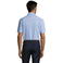 Camisa Oxford manga corta Easycare hombre Brisbane. Color azul cielo.