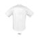 Camisa Oxford manga corta Easycare hombre Brisbane. Color blanco.