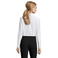 Camisa manga larga de espiguilla mujer Brody Women. Color blanco.