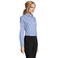 Camisa manga larga de espiguilla mujer Brody Women. Color azul cielo.