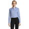 Camisa manga larga de espiguilla mujer Brody Women. Color azul cielo.