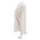 Camisa manga larga de espiguilla mujer Brody Women. Color blanco.