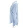 Camisa manga larga de espiguilla mujer Brody Women. Color azul cielo.