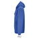 Sudadera con capucha y cremallera reciclada unisex Carter. Color azul royal.