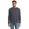 Sudadera sostenible unisex Comet. Color antracita.