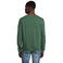Sudadera sostenible unisex Comet. Color verde botella.