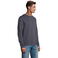 Sudadera sostenible unisex Comet. Color antracita.