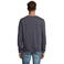 Sudadera sostenible unisex Comet. Color antracita.