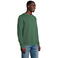 Sudadera sostenible unisex Comet. Color verde botella.