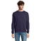 Sudadera sostenible unisex Comet. Color azul profundo.
