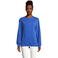 Sudadera sostenible unisex Comet. Color azul royal.