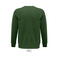 Sudadera sostenible unisex Comet. Color verde botella.