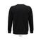 Sudadera sostenible unisex Comet. Color negro.