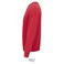 Sudadera sostenible unisex Comet. Color rojo.