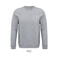 Sudadera sostenible unisex Comet. Color gris mezcla.
