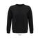 Sudadera sostenible unisex Comet. Color negro.