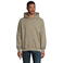Sudadera oversize con capucha unisex Connor. Color verde caqui.