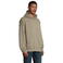 Sudadera oversize con capucha unisex Connor. Color verde caqui.