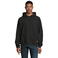 Sudadera oversize con capucha unisex Connor. Color negro.