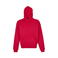 Sudadera oversize con capucha unisex Connor. Color rojo vivo.