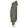 Sudadera oversize con capucha unisex Connor. Color verde caqui.