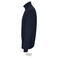 Sudadera media cremallera reciclada unisex Conrad. Color azul profundo.