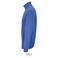 Sudadera media cremallera reciclada unisex Conrad. Color azul royal.