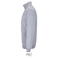 Sudadera media cremallera reciclada unisex Conrad. Color gris mezcla.