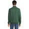 Sudadera con cremallera reciclada unisex Cooper. Color verde botella.