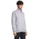 Sudadera con cremallera reciclada unisex Cooper. Color gris mezcla.