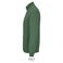 Sudadera con cremallera reciclada unisex Cooper. Color verde botella.