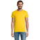 Camiseta sostenible hombre Crusader. Color amarillo.