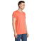 Camiseta sostenible hombre Crusader. Color pop orange.