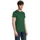 Camiseta sostenible hombre Crusader. Color verde botella.