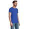 Camiseta sostenible hombre Crusader. Color azul royal.