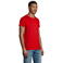 Camiseta sostenible hombre Crusader. Color rojo.
