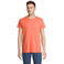 Camiseta sostenible hombre Crusader. Color pop orange.